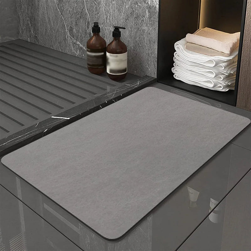 Non-Slip Bathroom Mat Soft Diatomite Mat Super Absorbent Bath Mat Quick Drying House Entrance Mat Kitchen Shower Rug baño
