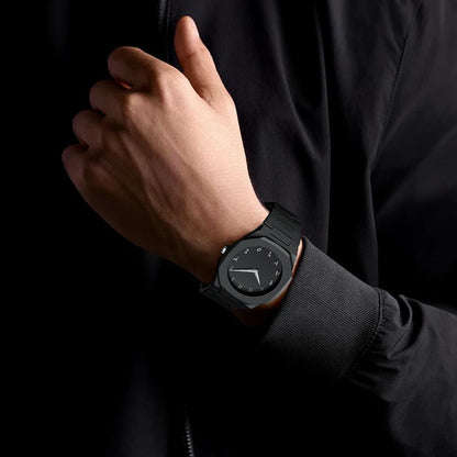 SHUAIKE  1142-4 Business Men's Watch Men's Quartz Watch Classic Fashion Round Watch Art Arabic Digital New Watch Men's Clock