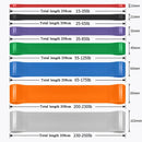 Banda de resistência resistente látex cinto elástico